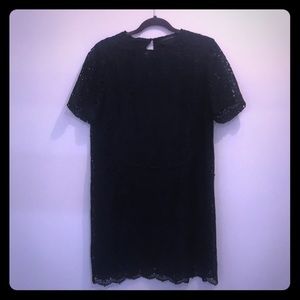 Zara Navy Blue Shift Dress